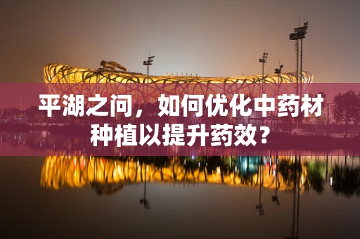 平湖之问，如何优化中药材种植以提升药效？