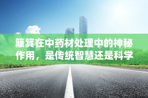 簸箕在中药材处理中的神秘作用，是传统智慧还是科学误区？