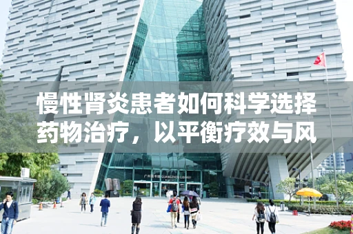 慢性肾炎患者如何科学选择药物治疗，以平衡疗效与风险？