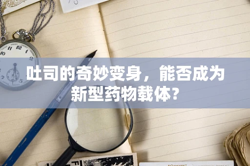 吐司的奇妙变身，能否成为新型药物载体？