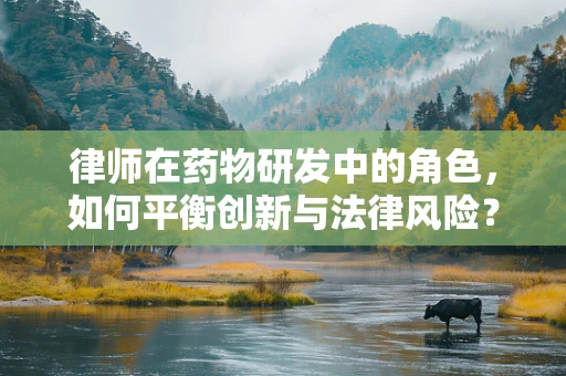 律师在药物研发中的角色，如何平衡创新与法律风险？