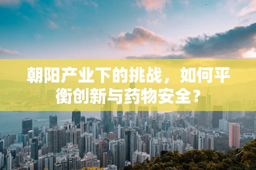 朝阳产业下的挑战，如何平衡创新与药物安全？