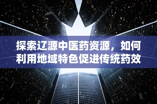 探索辽源中医药资源，如何利用地域特色促进传统药效的现代化提升？