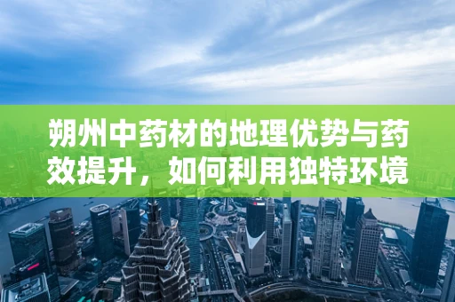 朔州中药材的地理优势与药效提升，如何利用独特环境促进药物研发？