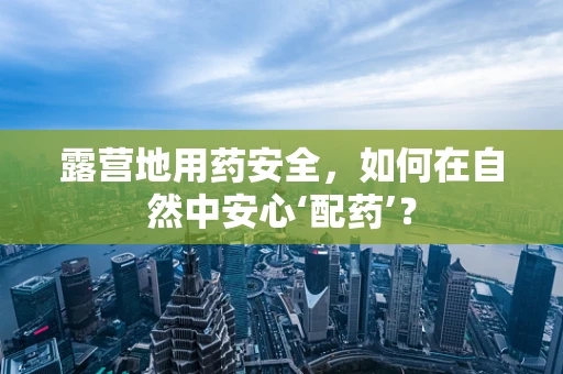 露营地用药安全，如何在自然中安心‘配药’？