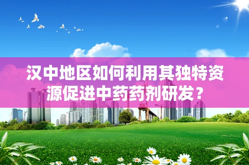 汉中地区如何利用其独特资源促进中药药剂研发？