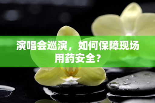 演唱会巡演，如何保障现场用药安全？