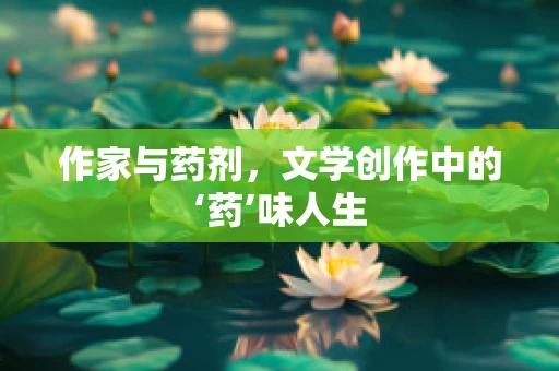 作家与药剂，文学创作中的‘药’味人生