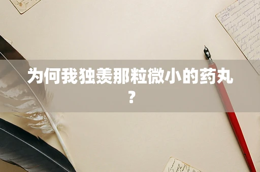 为何我独羡那粒微小的药丸？