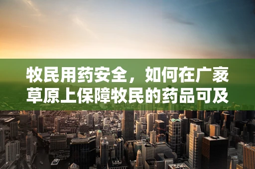 牧民用药安全，如何在广袤草原上保障牧民的药品可及性与安全性？