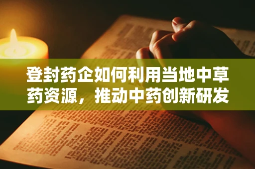登封药企如何利用当地中草药资源，推动中药创新研发？