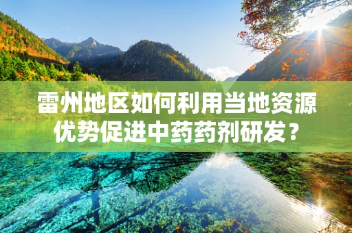 雷州地区如何利用当地资源优势促进中药药剂研发？