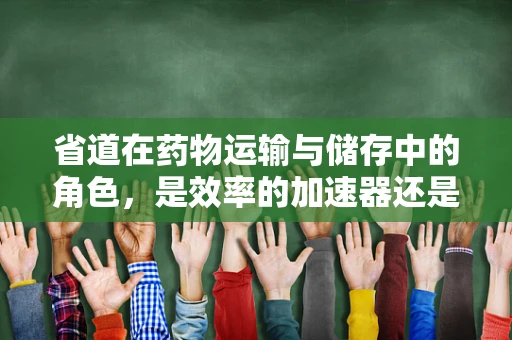 省道在药物运输与储存中的角色，是效率的加速器还是风险的潜伏者？