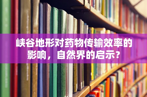 峡谷地形对药物传输效率的影响，自然界的启示？