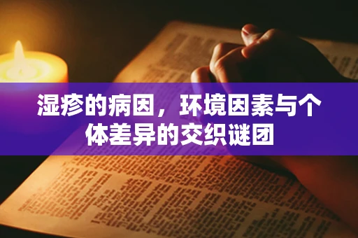 湿疹的病因，环境因素与个体差异的交织谜团