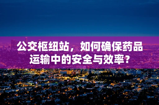 公交枢纽站，如何确保药品运输中的安全与效率？