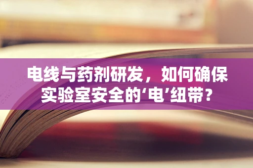 电线与药剂研发，如何确保实验室安全的‘电’纽带？