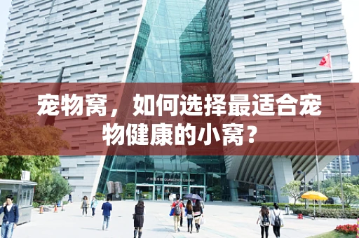 宠物窝，如何选择最适合宠物健康的小窝？