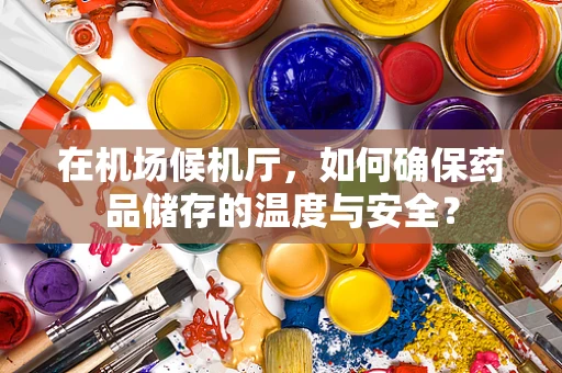 在机场候机厅，如何确保药品储存的温度与安全？