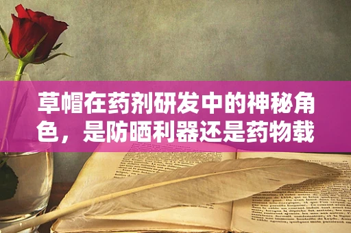 草帽在药剂研发中的神秘角色，是防晒利器还是药物载体？