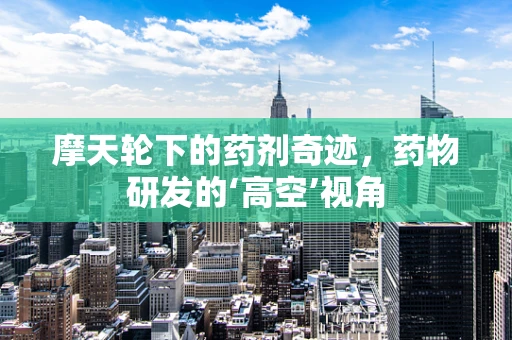 摩天轮下的药剂奇迹，药物研发的‘高空’视角