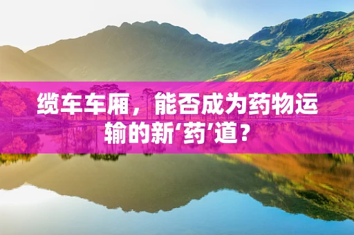 缆车车厢，能否成为药物运输的新‘药’道？