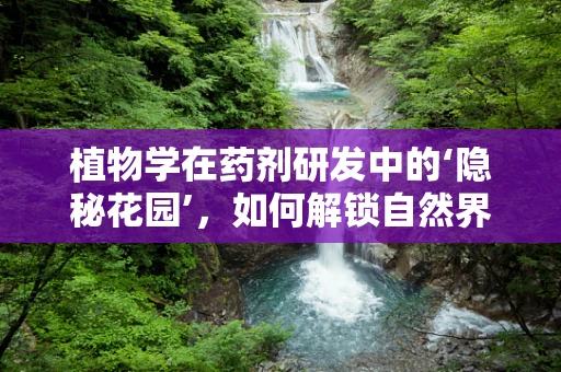 植物学在药剂研发中的‘隐秘花园’，如何解锁自然界的药效宝藏？
