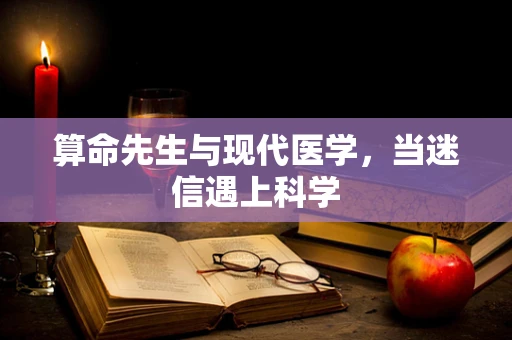 算命先生与现代医学，当迷信遇上科学