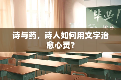 诗与药，诗人如何用文字治愈心灵？