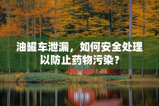 油罐车泄漏，如何安全处理以防止药物污染？
