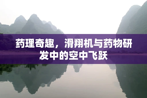 药理奇趣，滑翔机与药物研发中的空中飞跃