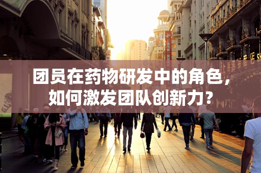 团员在药物研发中的角色，如何激发团队创新力？