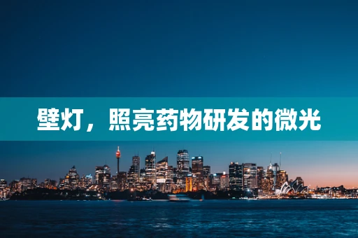 壁灯，照亮药物研发的微光
