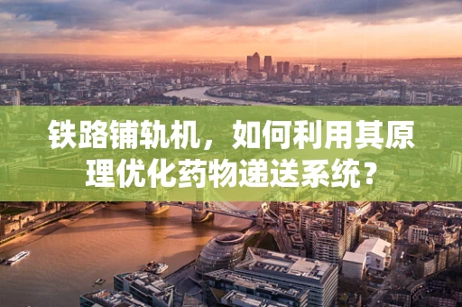 铁路铺轨机，如何利用其原理优化药物递送系统？