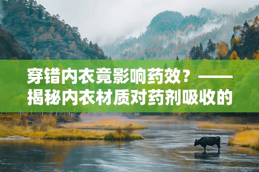穿错内衣竟影响药效？——揭秘内衣材质对药剂吸收的微妙影响