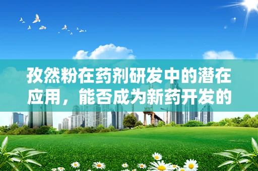 孜然粉在药剂研发中的潜在应用，能否成为新药开发的香料？