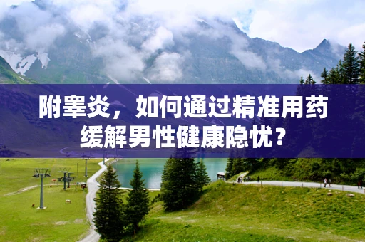 附睾炎，如何通过精准用药缓解男性健康隐忧？