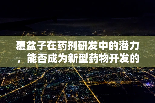 覆盆子在药剂研发中的潜力，能否成为新型药物开发的‘自然宝藏’？