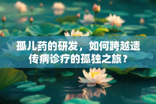 孤儿药的研发，如何跨越遗传病诊疗的孤独之旅？