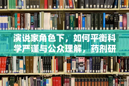 演说家角色下，如何平衡科学严谨与公众理解，药剂研发的挑战？