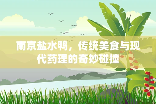 南京盐水鸭，传统美食与现代药理的奇妙碰撞