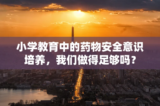小学教育中的药物安全意识培养，我们做得足够吗？