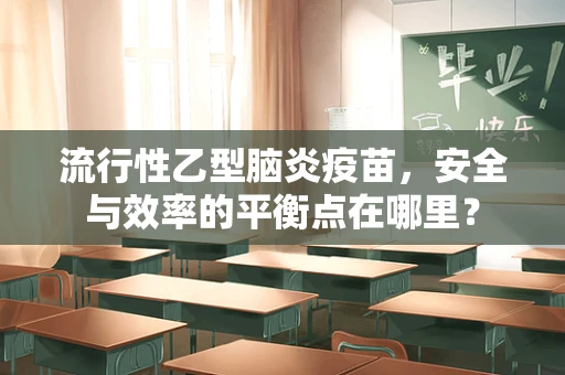 流行性乙型脑炎疫苗，安全与效率的平衡点在哪里？