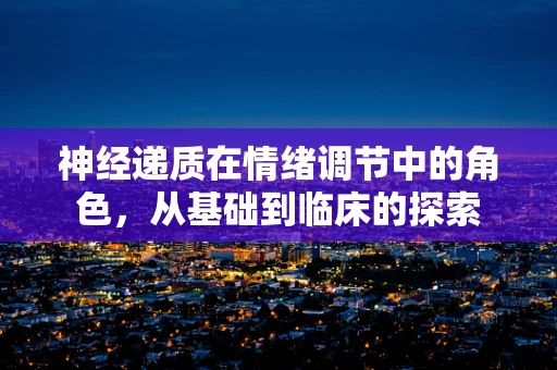 神经递质在情绪调节中的角色，从基础到临床的探索