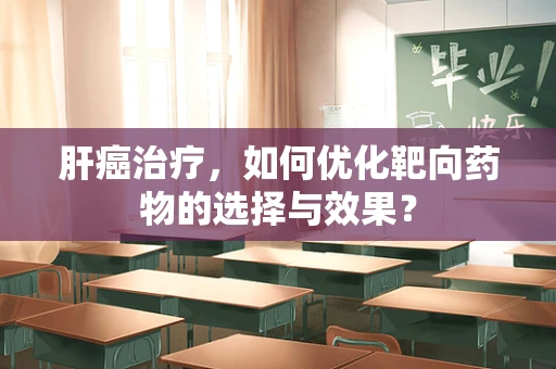 肝癌治疗，如何优化靶向药物的选择与效果？