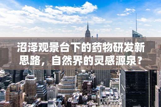 沼泽观景台下的药物研发新思路，自然界的灵感源泉？