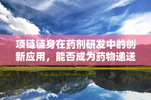 项链链身在药剂研发中的创新应用，能否成为药物递送的隐形桥梁？