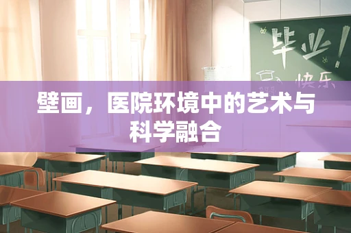 壁画，医院环境中的艺术与科学融合