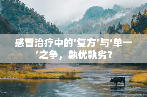 感冒治疗中的‘复方’与‘单一’之争，孰优孰劣？