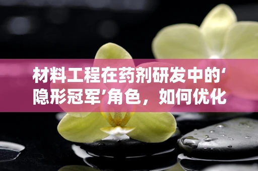 材料工程在药剂研发中的‘隐形冠军’角色，如何优化药物传递系统？
